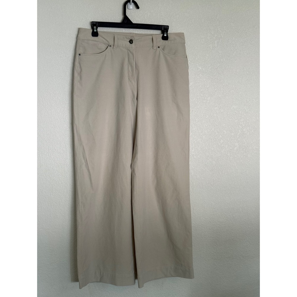 Lululemon City Sleek 5 Pocket WideLeg HighRisePant Light Utilitech
Natural Ivory